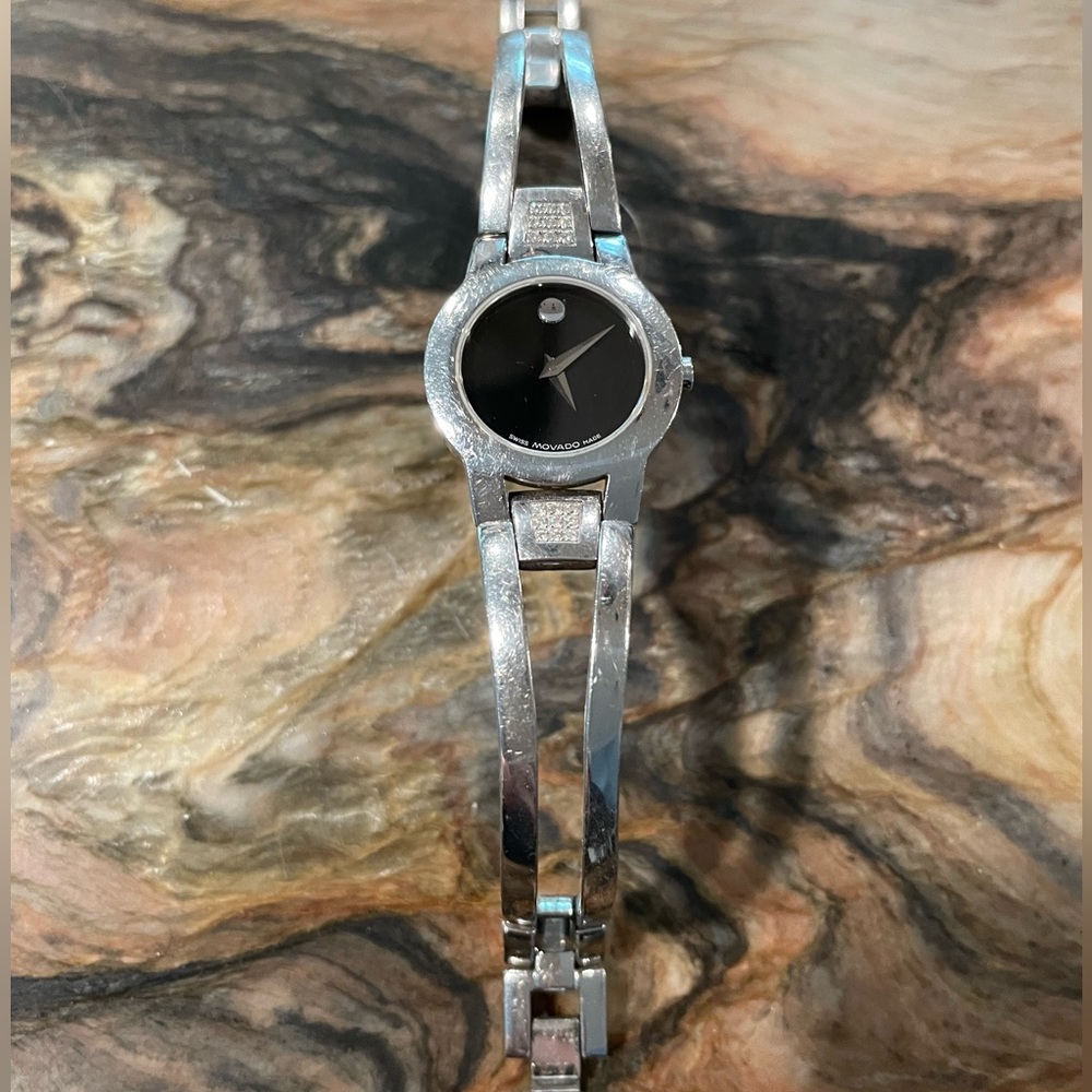 Movado Watch with Diamonds